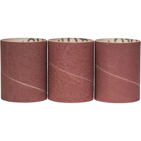 Set de manchons abrasifs Bosch - (G80/120/240, Largeur de rouleau 60mm, Pour Accessoires pour PRR / TEXORO)