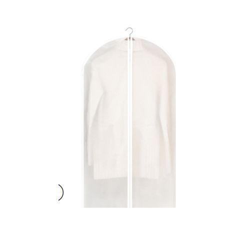 Sac De Rangement Pour Vêtements - Transparent - Anti-Mites - En PEVA Souple - Fermeture Éclair Métallique 3 - Pour Costume Manteau Robe - Lot De 12 (1/5)