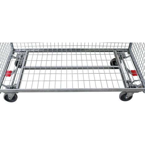 VARIOfit Zentrale Fußbremse EasySTOP beidseitig bedienbar 4 Räder gebremst