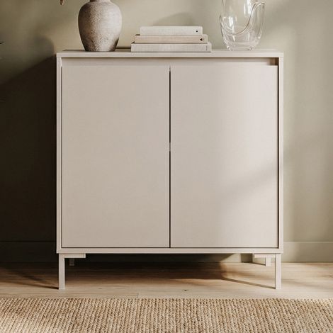 CALICOSY - Buffet 2 portes couleur cachemire L81 cm - NERIO (1/5)