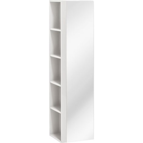 Grande armoire murale - 35 x 30 x 140 cm - Twist White - Livraison gratuite (1/4)