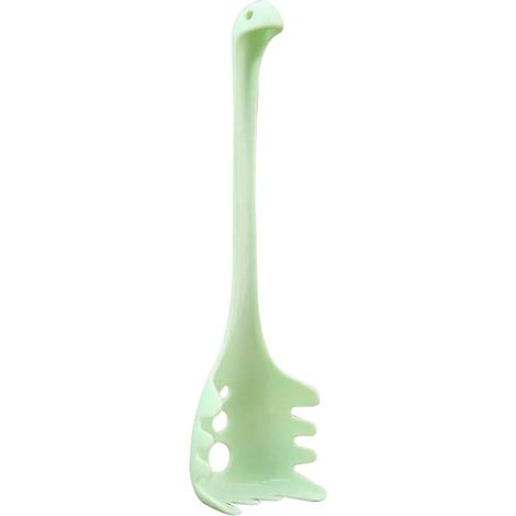 1 Cuillère à spaghetti, plastique durable, dents antidérapantes, trou de suspension, cuisine et salle à manger (1/5)