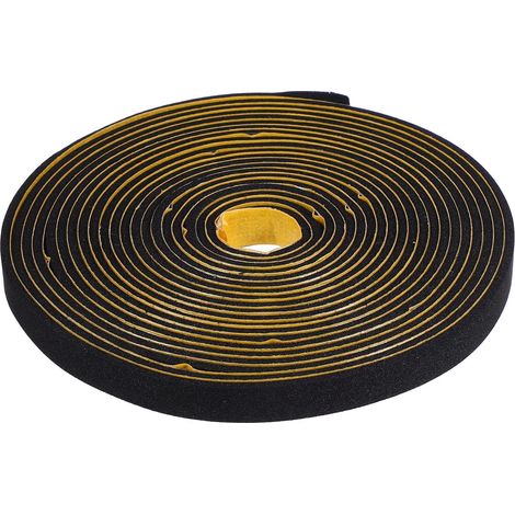 Joint d'étanchéité auto-adhésif en mousse EVA 3 mm x 12 mm, bande anti-collision pour portes et