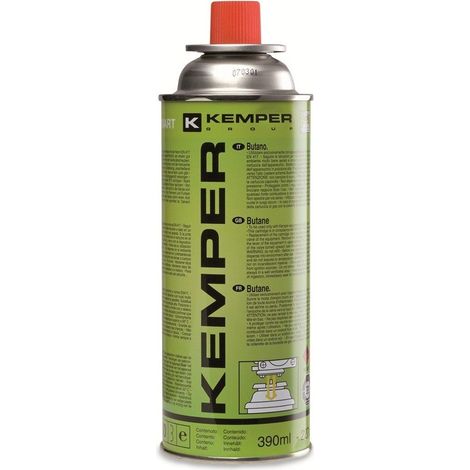 Cartucho de gas butano para la estufa Kemper