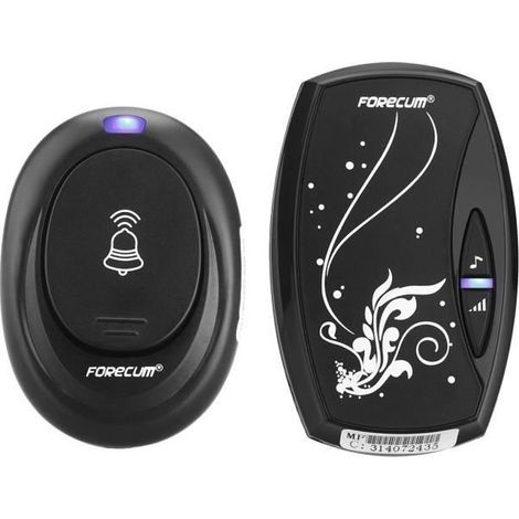 Forecum Waterproof Plug-in Wireless Doorbell Chime - Smart Doorbell with 36 melodies (1/4)