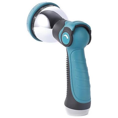 Water Hose Nozzle Sprayer: Features spray patterns, thumb control, and an on/off valve for easy water control - Garden Hose Nozzle (1/5)