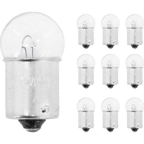 10x Ampoule 6V 10W BA15S éclairage universel lumière bricolage remplacement feu (1/2)