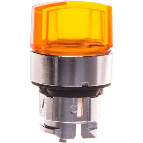 Schalterantrieb 3-Positionen orange mit Selbstrückstellung ZB4BK1553