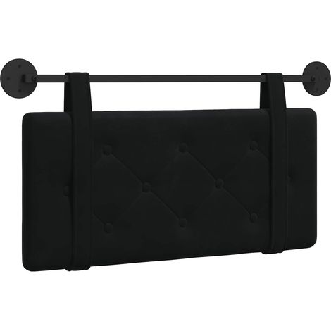 Maison Exclusive - Tête de lit suspendue Noir Velours