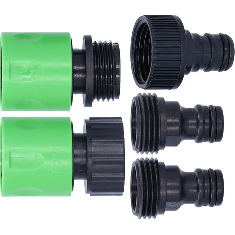 Raccord Rapide NPT 3/4 Femelle Mâle Fileté Connecteur pour Arrosage Jardin Pelouse (1/5)