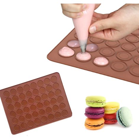 Tappetino in silicone grande per macarons (1/3)