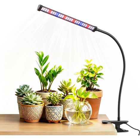 Lampe croissance LED clip spectre complet plantes d’intérieur (1/5)