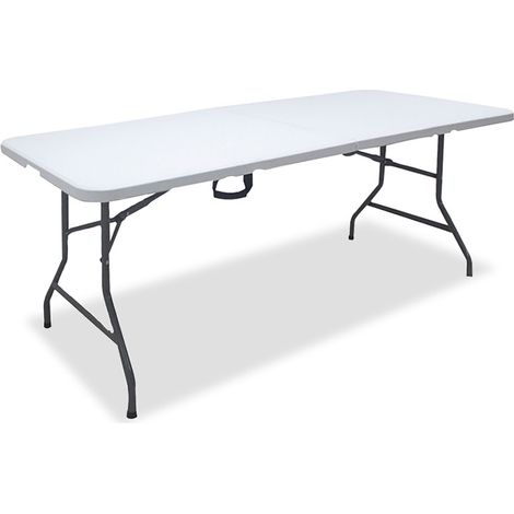 Table de réception pliable 180x69x74cm (1/3)