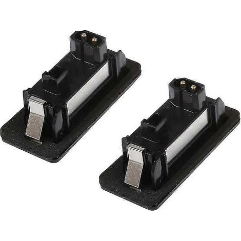 Paire d'ampoules LED 3528 pour éclairage de plaque d'immatriculation, sans erreur, pour BMW Série 5 E39, E60, E61 et E90 (voir photo). (1/3)