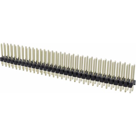 LOT DE 5 BARRETTES À BROCHES 2 X 32, 2,54 MM, DROITES, 0,8  AU (OR) UNBEKANNT PH254R2P32S5