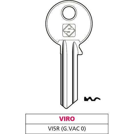 Silca chiave asc vi5r (g. vac 0) viro (20 pezzi) - Silca