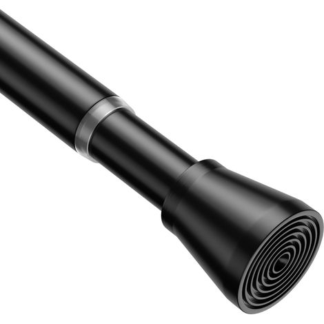Barre télescopique à serrage 70-125 cm - 1 pièce (noir) (1/5)
