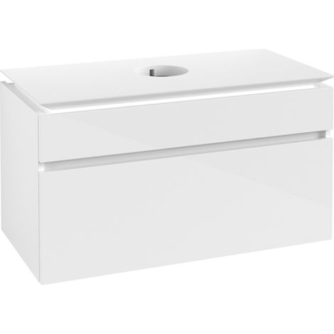 VB WTUS Legato B604 1000x550x500mm 2 écrans WT m.tig Blanc brillant (1/2)