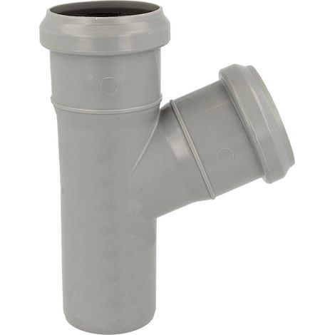 HT Abzweig einfach Ø 75/75 x 67°, mit 2 Steckmuffen