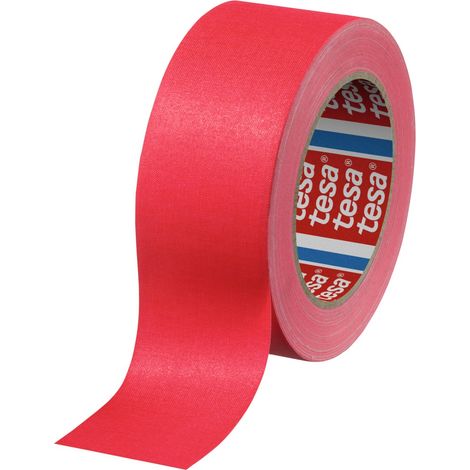 TESA - Nastro adesivo rinforzato Set di 3 pezzi, rosa fucsia,