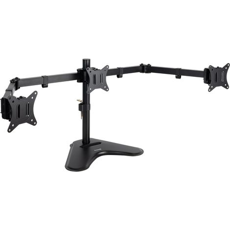 Monitor-Tischständer 3 Monitore 17-27" Schwarz Tooq Db1704tn-b (1/5)