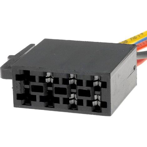 Fiche Autoradio ISO 5PIN male fils nus