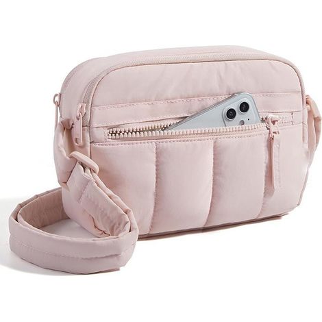Sac bandoulière mini bouffant pour femme Portefeuille de voyage portable (1/5)