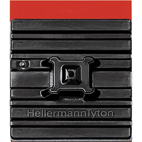 HellermannTyton FMB4APT-A-PA66HS-BK (10) Befestigungssockel selbstklebend 151-03669   flexibler Sock