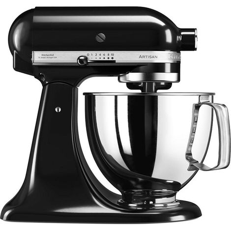 KitchenAid 5KSM125EOB Artisan Küchenmaschine schwarz onyx