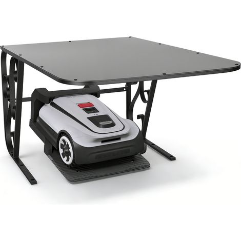 Wolketon Garage pour tondeuse à gazon Robot tondeuse Toit Auvent Abri Accessoires Robot tondeuse professionnel