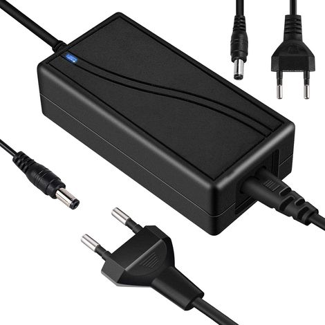 Bloc d'alimentation 12 V 6 A AC Adaptateur DC: Bloc d'alimentation 12 V Transformateur LED Adaptateur 72 W pour Bandes Lumineuses LED Moniteurs TV Amplificateur Système de caméra Euro 5,5×2,5/2,1mm (1/5)