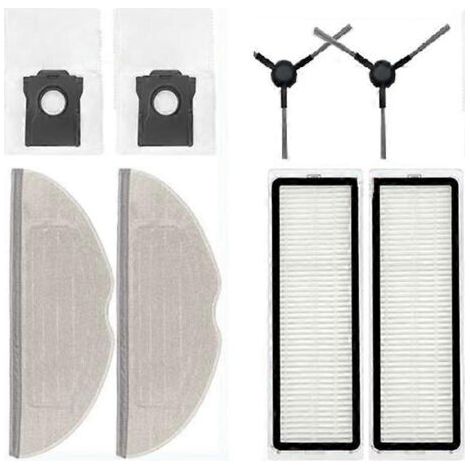 NALOOKAMIC Filtre, brosse latérale et sac à poussière pour aspirateur Dreame Mova S20 Ultra / RLM71CE