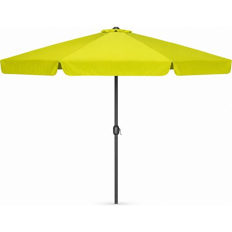 Linder Exclusiv Sonnenschirm, Gartenschirm 400 cm Lime Green