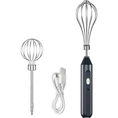 Batteur électrique, batteur à main sans fil, 3 vitesses, compatible avec la pâtisserie maison. (1/5)