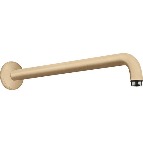 Hansgrohe Braccio doccia M 1/2' 389mm, Bronzo spazzolato (27413140)