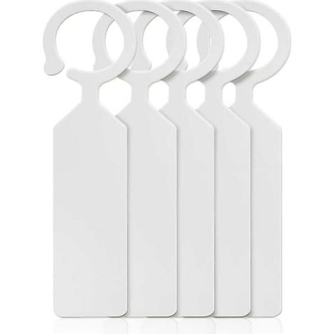 100 tuteurs en plastique pour plantes, panneaux décoratifs suspendus, marquage (1/3)