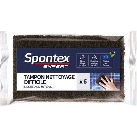 Schwer zu reinigende Wattestäbchen X 6 - Spontex Expert