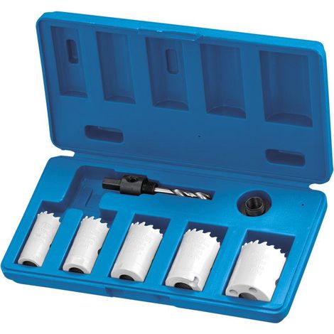 Reparatur-Lochsagen-Set im Koffer 7-teilig fur Bohrmaschine Fervi 0712/005 (1/2)