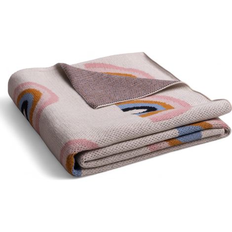 Coperta ARCOBALENO in cotone 80x100 (1/5)