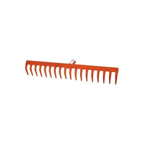 RASTRELLO IN ACCIAIO VERNICIATO SPESSORE MM.4- - 8 denti - 5 pezzi IL CAMPO