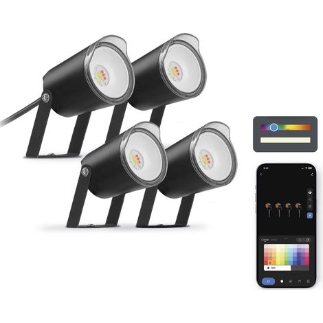 Faretto LED KSIX SmartLED Nero (3000K) (1/5)