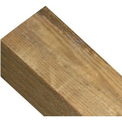 Square Top Post - Pressure Treated Scandinavian Redwood - L100 x W100 x H2400 mm
