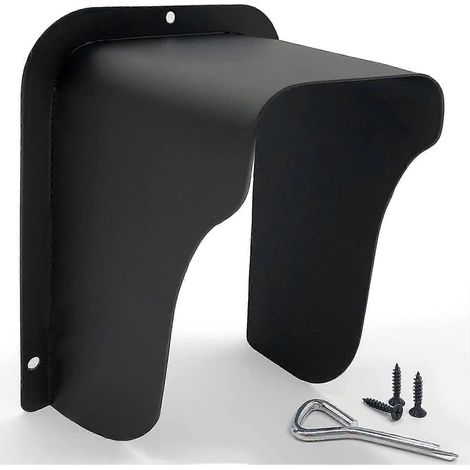 Boîtier métallique étanche pour caméra vidéo, sonnette, serrure de porte, poignée de porte d'accès, protège l'appareil des intempéries. (1/5)