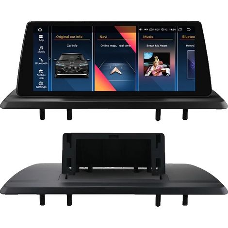 Radio para coche, interfaz de pantalla táctil, compatibilidad con smartphone, compatible con BMW Serie 1 2006-2012 E81 E82 E87 E88 CCC CIC Intelligent, W8 CCC (1/2)