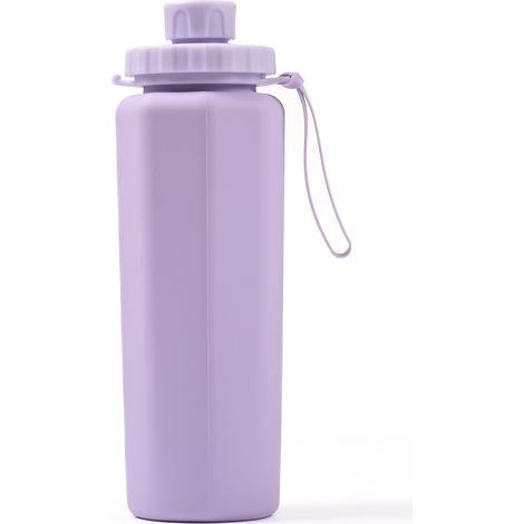 Wasserflaschen erhältlich, 600-ml-Silikonflaschen, Getränke und Alkohol, BPA-freie Flaschen, starre Schlaufen, zum Campen, Outdoor-Sportarten verschickt, irritierend und ineffektiv.