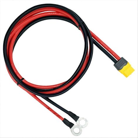 Câble XT60H femelle vers cosse à œillet pour batterie LiPo RC (1/5)