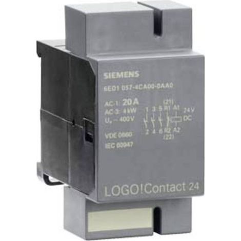 Mod Commutazione LogoContact 230- 20A -230Vac ( Siemens Cod. 6Ed10574Ea000Aa0 )