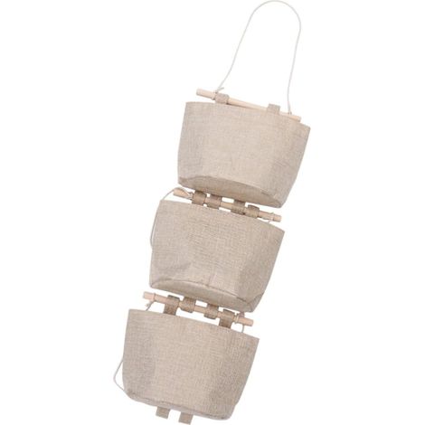 organizadores en forma de lágrima – beige – despensa/limpieza – ahorro de espacio – almacenamiento en el hogar