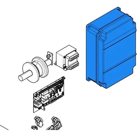 came pièce détachée plastiques armoire zl37 119rir152 (1/3)