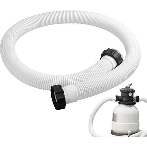 38 mm/150 cm Schwimmbadschlauch, flexibler Schlauch für Pumpe und Sauger, Ersatzschlauch kompatibel mit Schwimmbädern, Pumpen- und Filterzubehör.